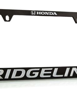 Portaplacas de matrícula Honda Ridgeline negro recubierto