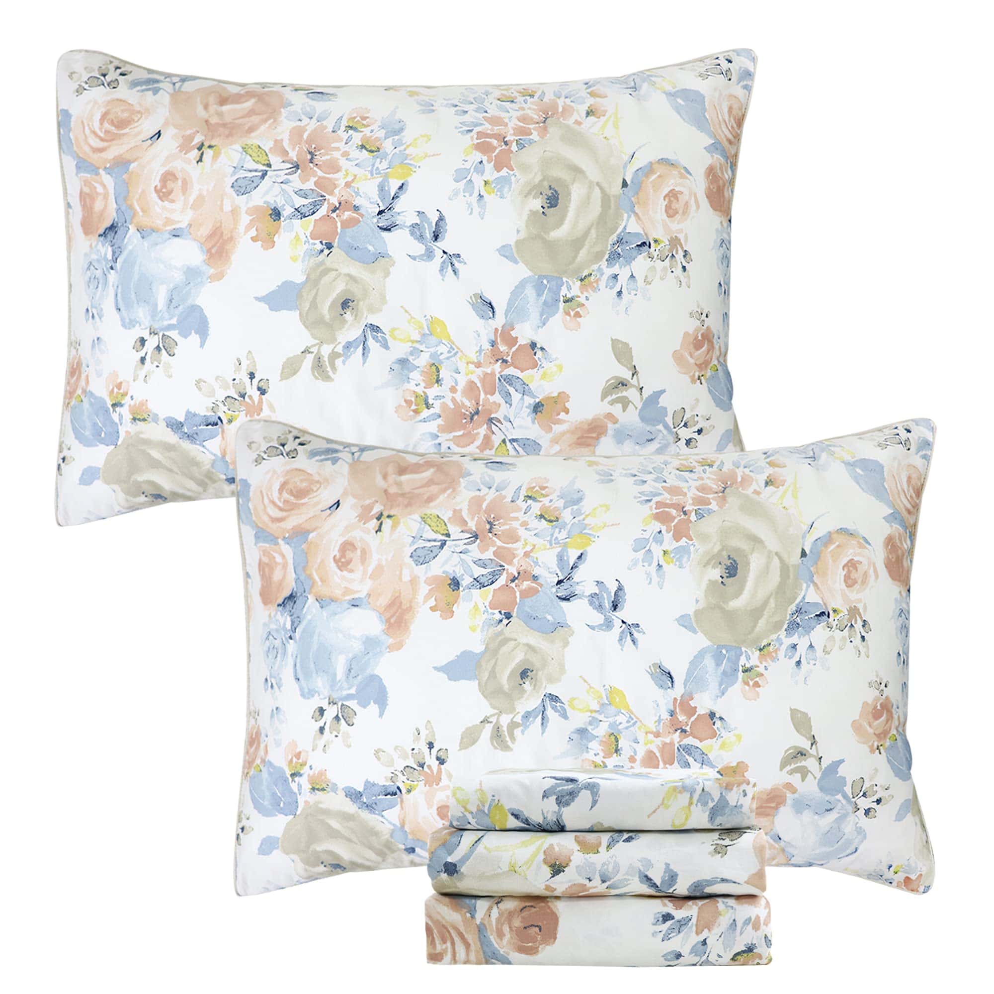 Juego de Ropa de Cama Vintage para Princesa Niñas King 4 - Imagen 10