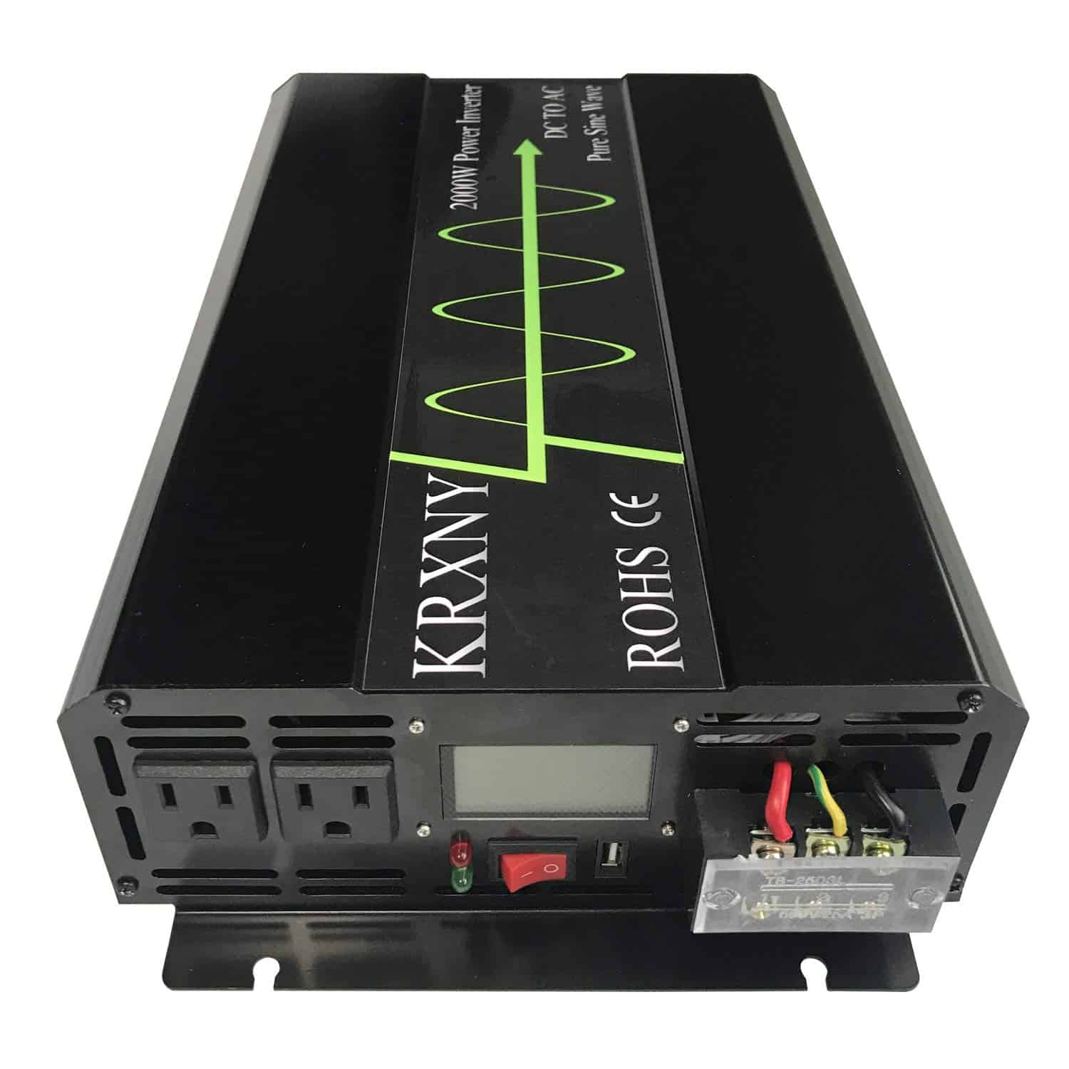 Inversor de Corriente de Onda Sinusoidal Pura KRXNY 2000W - Imagen 4