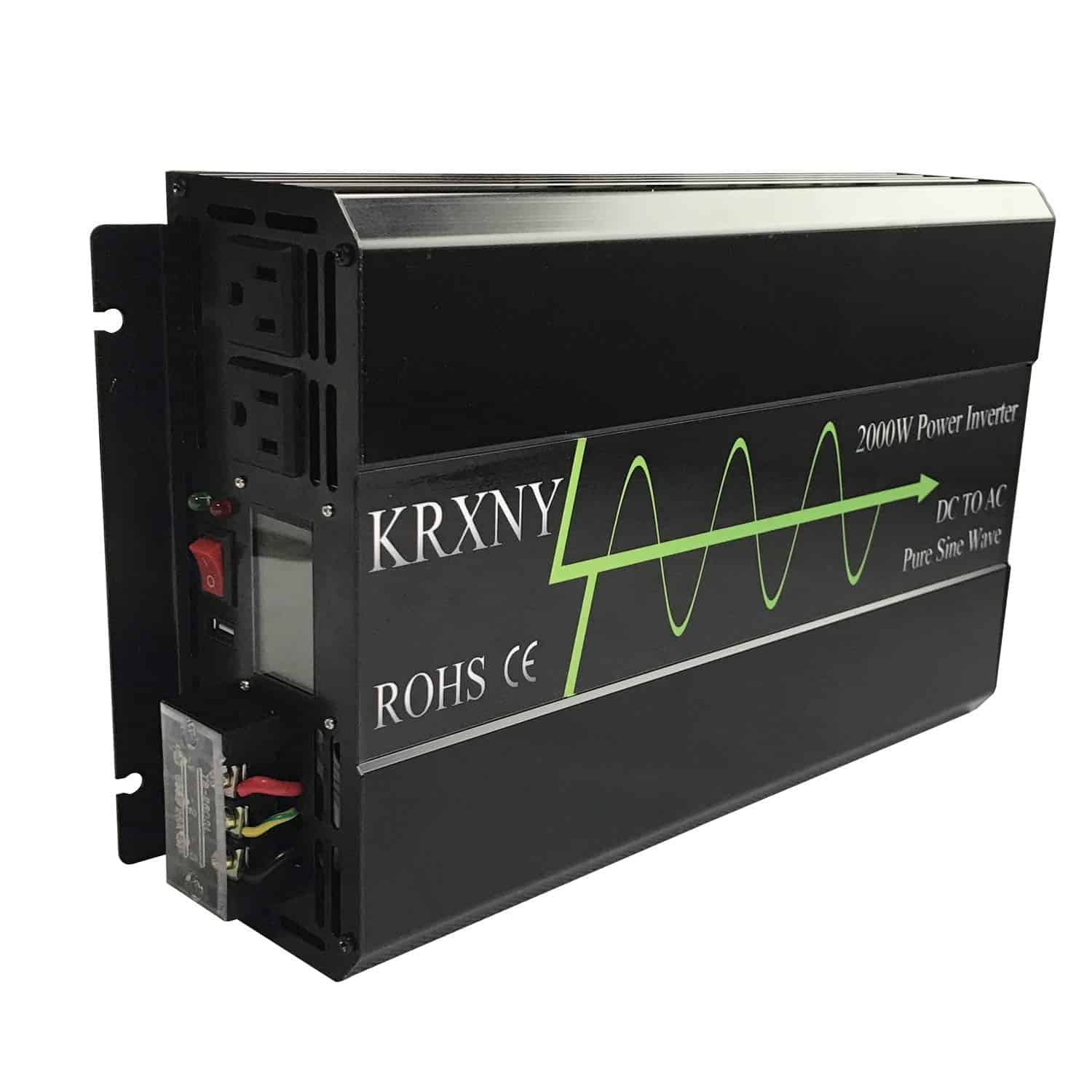 Inversor de Corriente de Onda Sinusoidal Pura KRXNY 2000W - Imagen 6