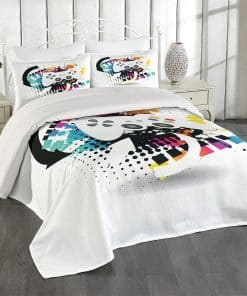 Juego de Cubrecama Lunarable para Queen Size, Moderno