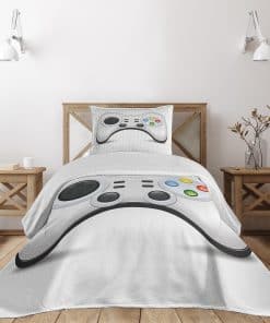 Juego de Cubrecama Lunarable para Cama Individual, Moderno