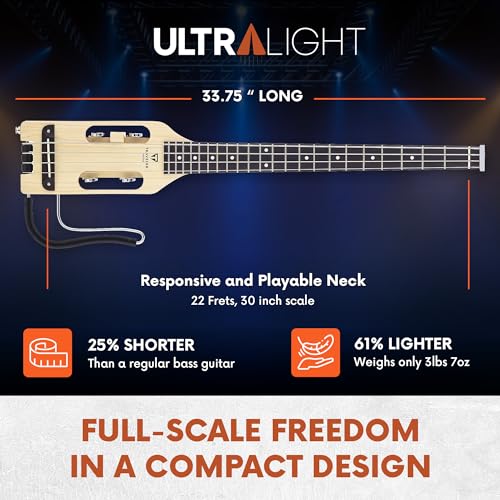 Guitarra de Bajo de Arce Ultra-Light de Traveler | Guitarra - Imagen 4