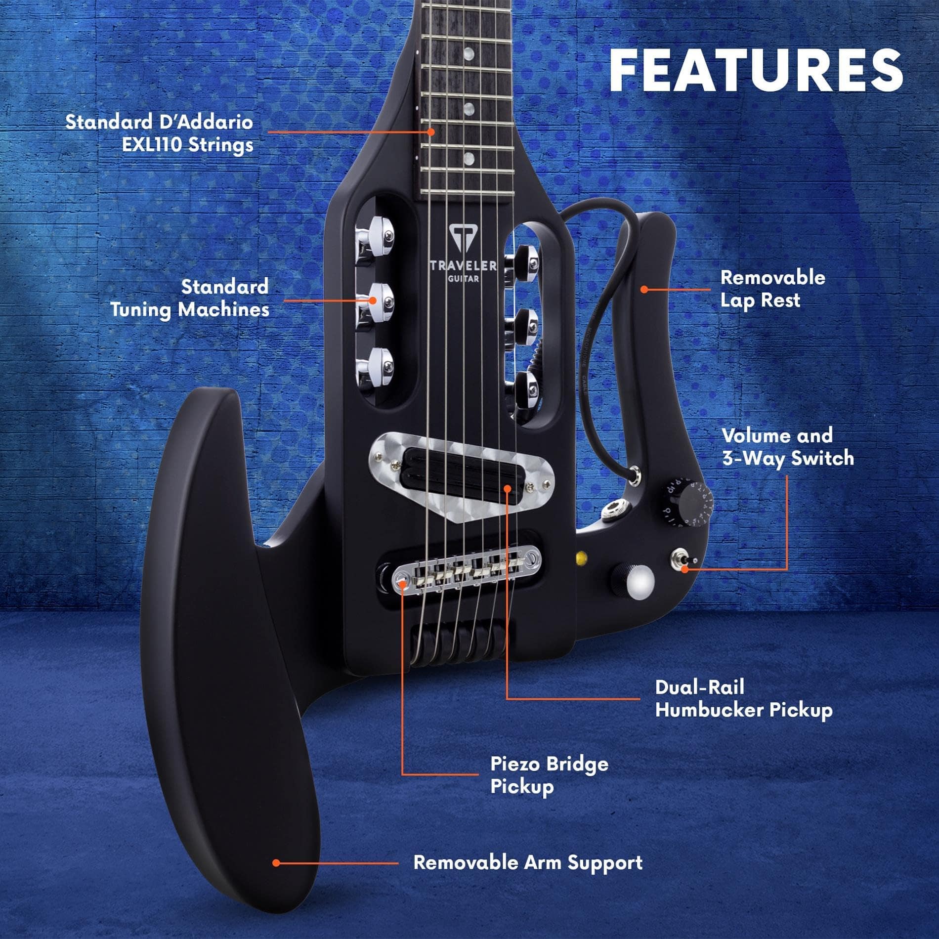 Guitarra Acústica Eléctrica Traveler Guitar Pro-Series - Imagen 3