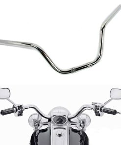 Manillar de Motocicleta 1 pulgada 25mm -Plata