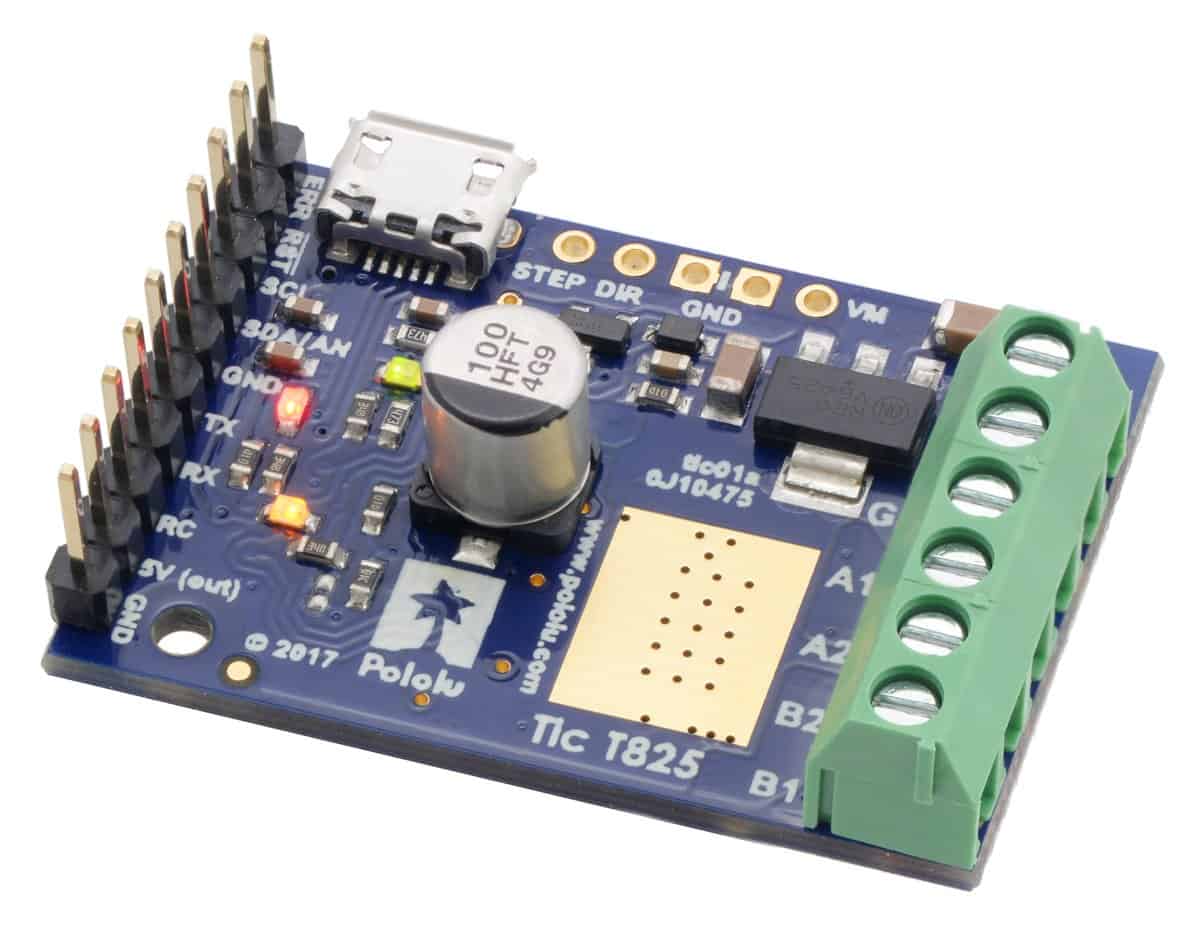 Controlador de Motor Paso a Paso Pololu Tic T825 USB