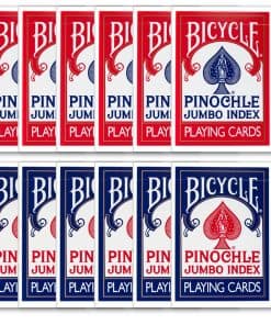 Baraja de cartas de póker Pinochle Deluxe de bicicleta - 6