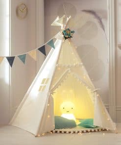 Carpa de Juego para Niños TreeBud Teepee con Alfombra