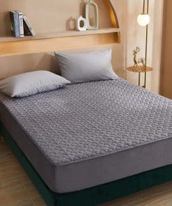 Sábana Ajustable de Franela de Lujo Pangzi, Suave al Tacto