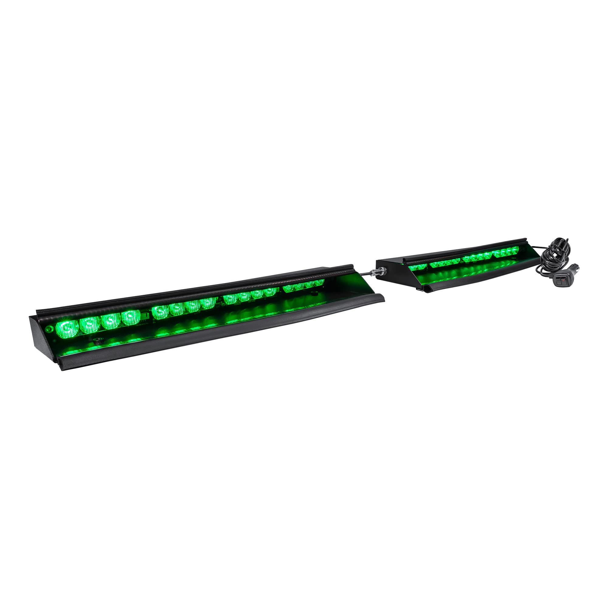 Barra de Luces de Emergencia SolarBlast 48W LED VERDE para