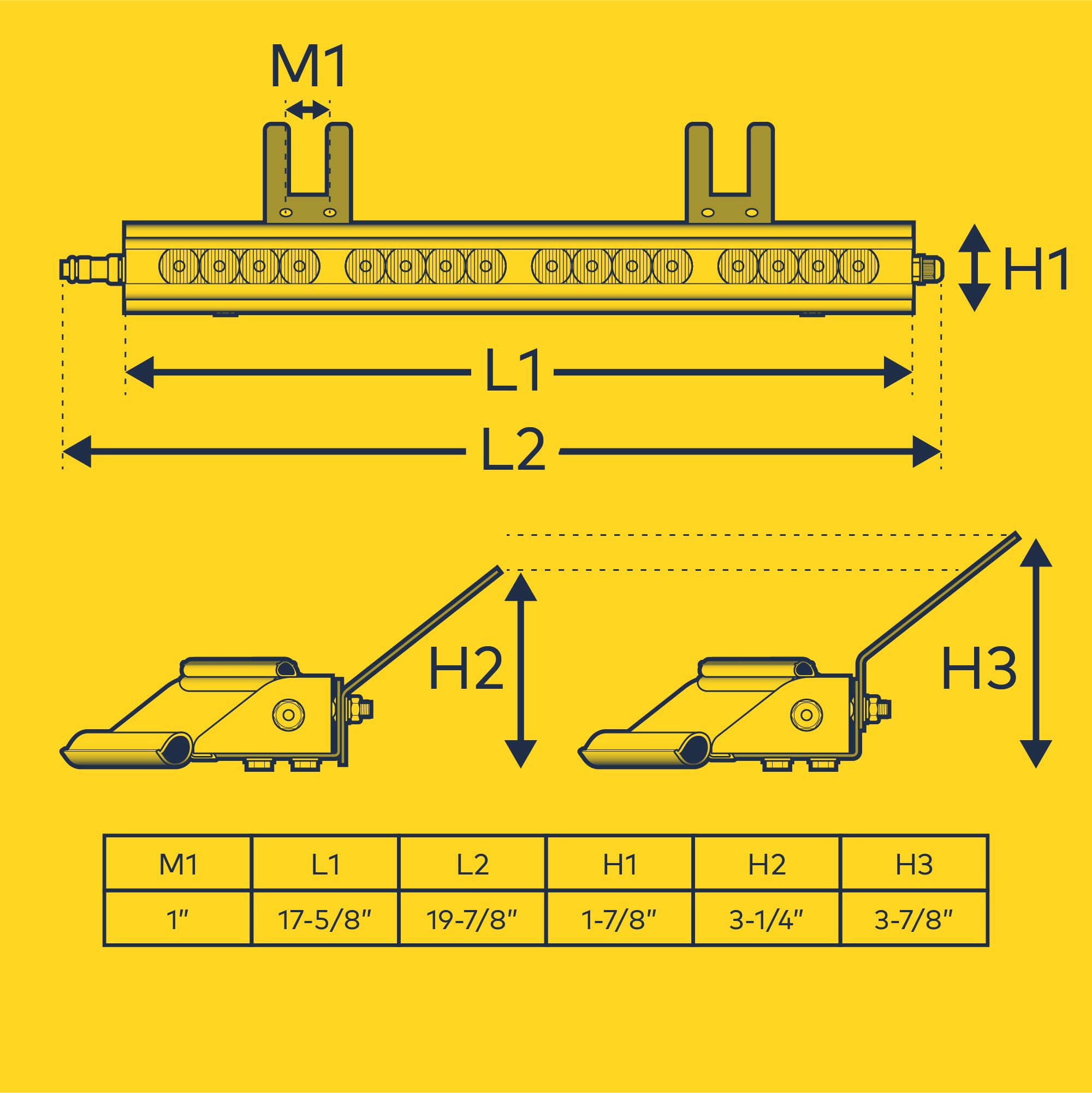 Barra de luces de emergencia para visera LAMPHUS SolarBlast - Imagen 7
