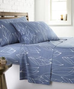 Juego de sábanas de bolsillo profundo de 4 piezas