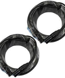 Cable XLR Macho a Hembra MCSPROAUDIO - Paquete de 2 - 75