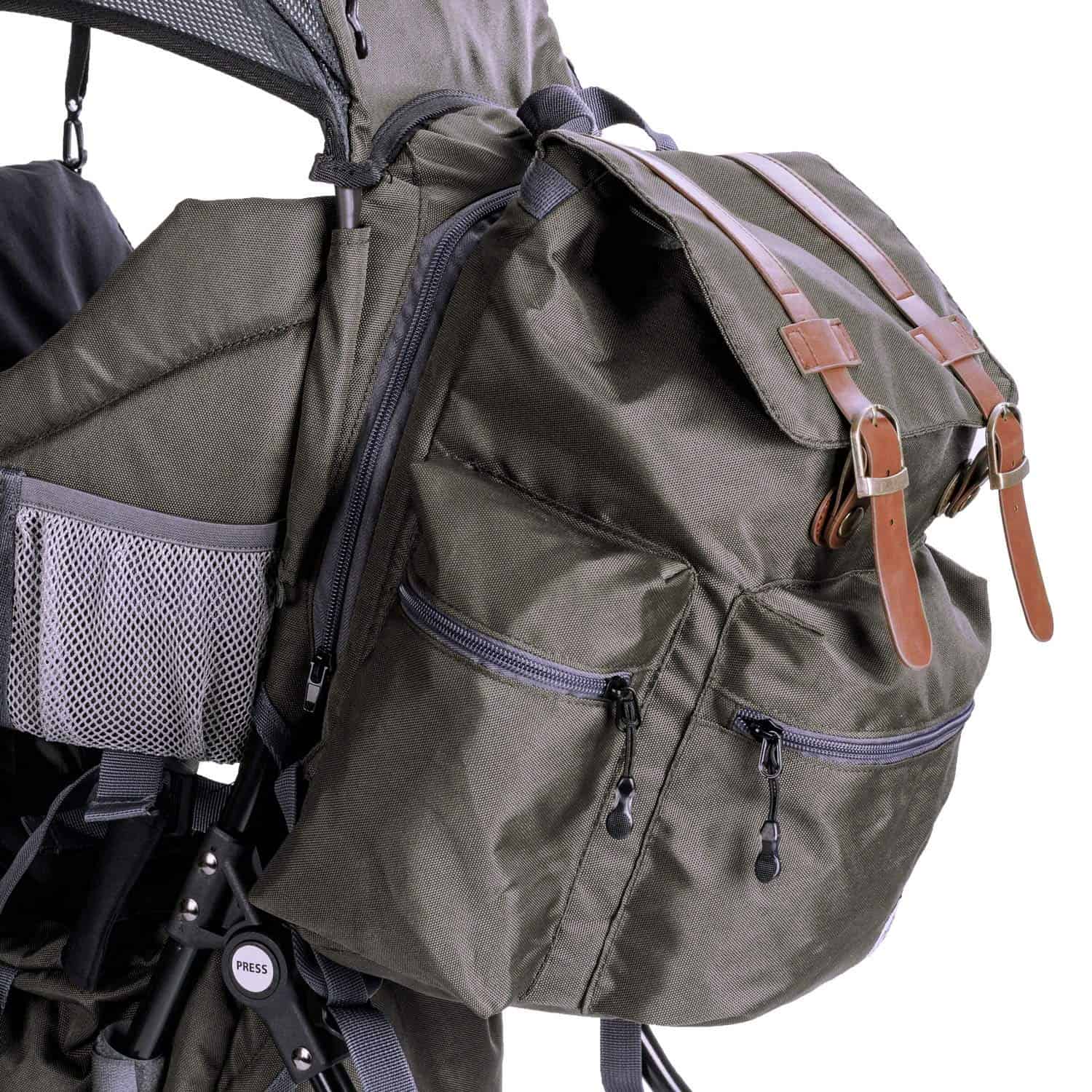 Mochila Portabebé ClevrPlus Urban Explorer para Excursiones - Imagen 9