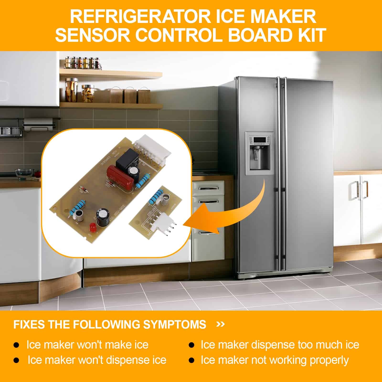 Kit de placas de control de sensor del fabricante de hielo - Imagen 7