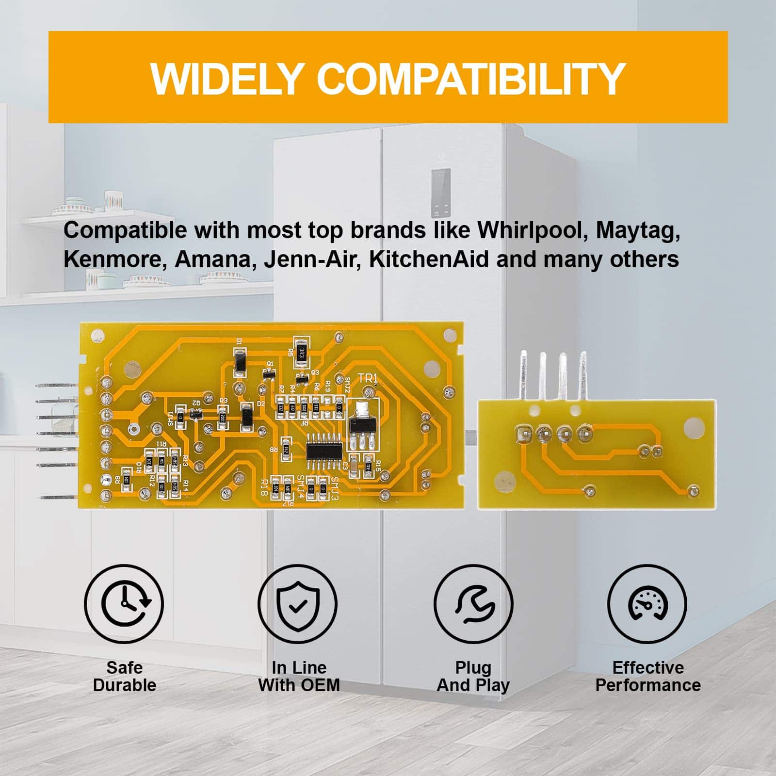 Kit de placas de control de sensor del fabricante de hielo - Imagen 5