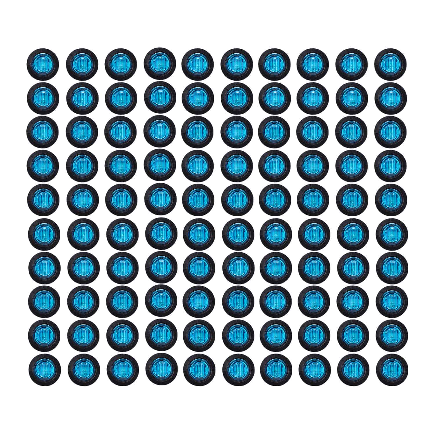 TMH 100 Pzas 3/4 Pulgadas Redondo 3 Luces Indicadoras