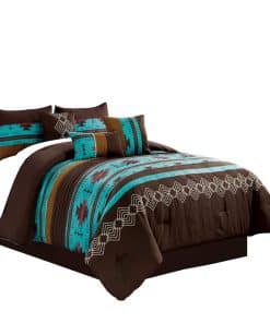 WPM WORLD PRODUCTS MART Juego de funda nórdica de 7 piezas