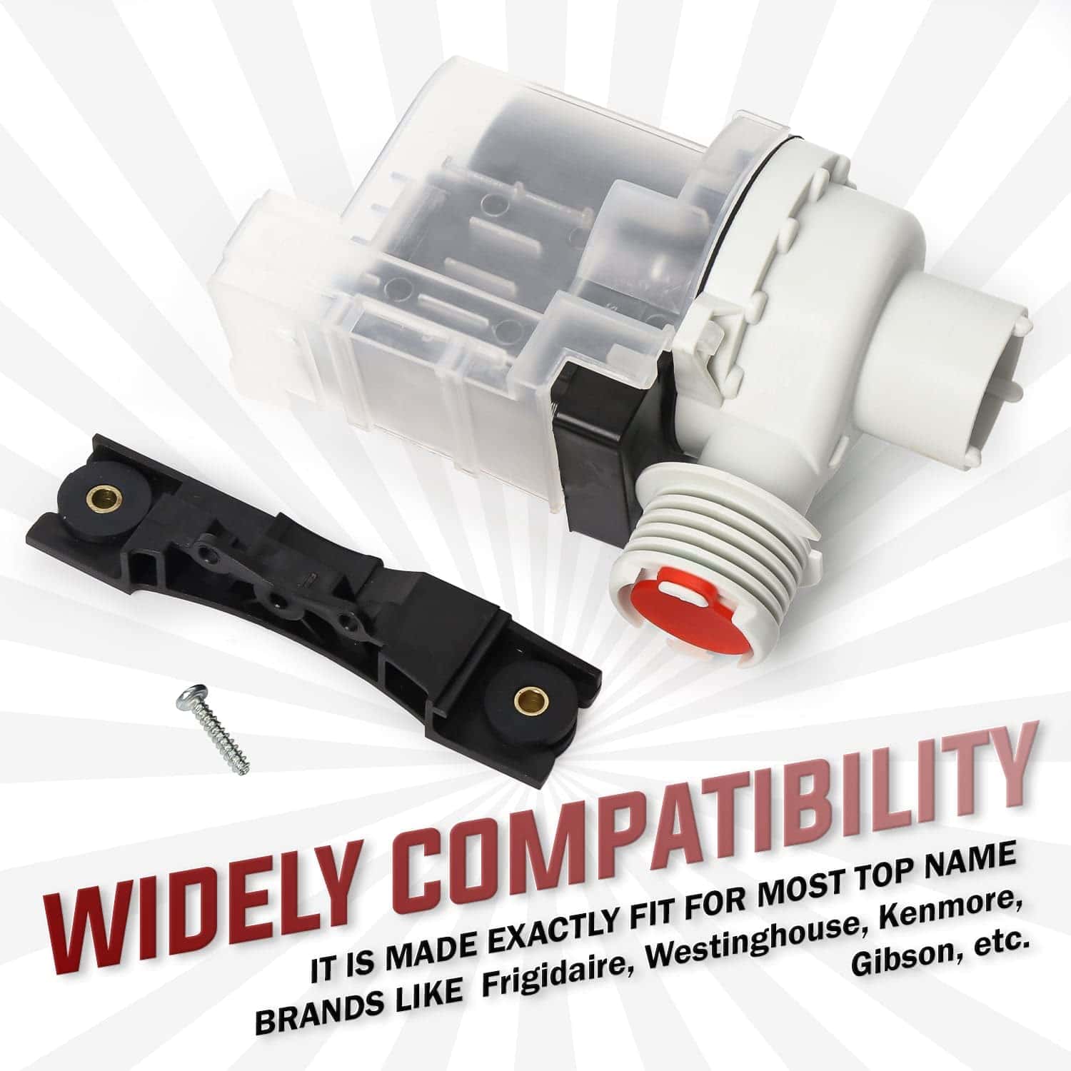 Kit de bomba de drenaje para lavadora Lifetime Electrolux - Imagen 3