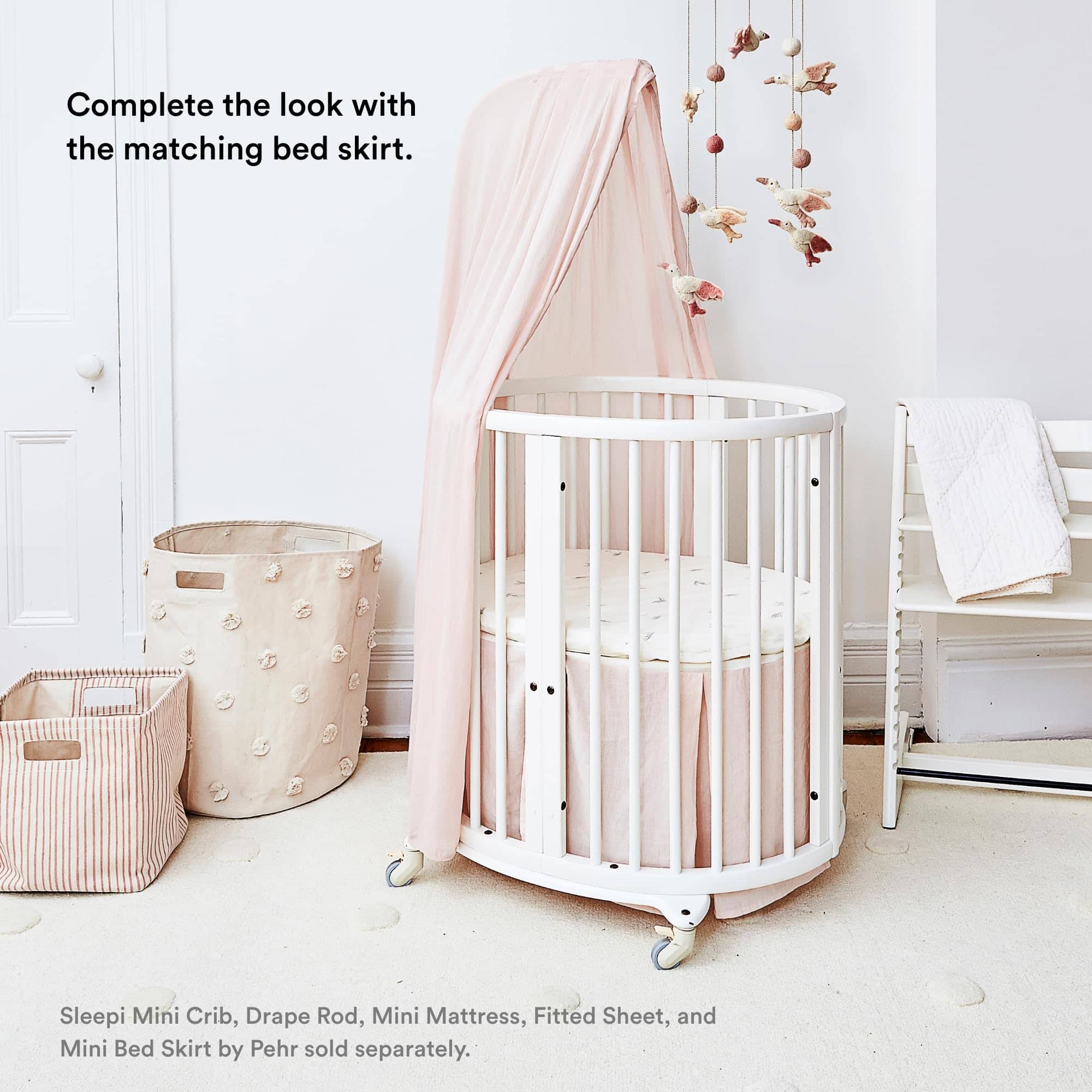 Dosel Stokke Sleepi by Pehr, Gris - para Sleepi Mini & - Imagen 7