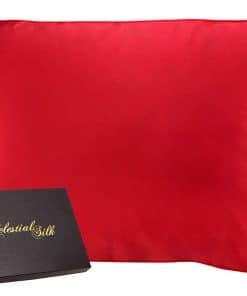 Funda de Almohada de Seda 100% Natural para Cabello con