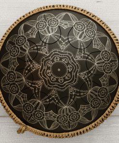GUDA DRUM Freezbee StarFish con Decoración de Cuerda Suave