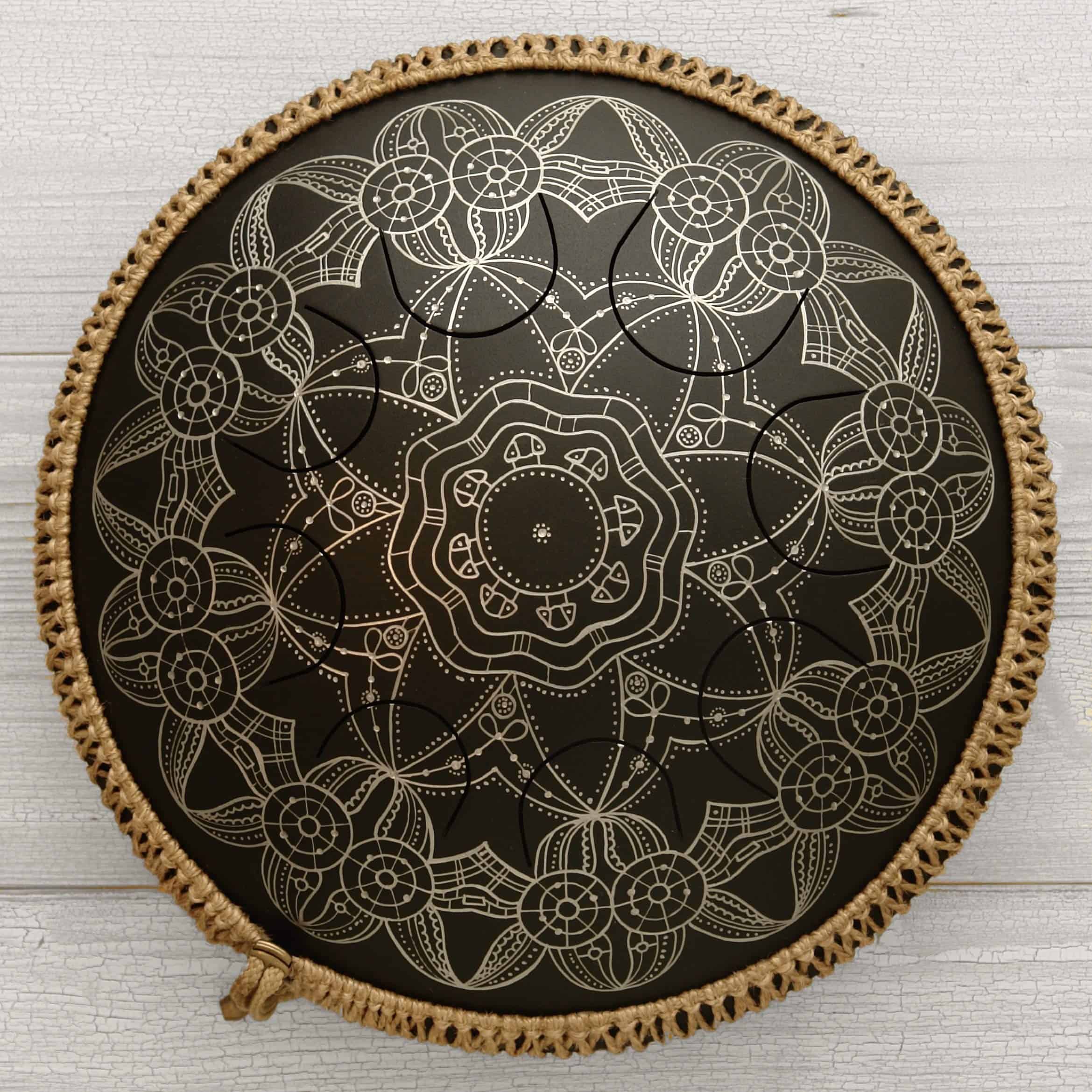 GUDA DRUM Freezbee StarFish con Decoración de Cuerda Suave