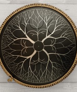 GUDA DRUM Freezbee Tree with Rope Decoration FREE Mallets