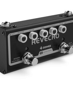 Pedal de Reverb y Delay Donner 2 en 1 para Guitarra