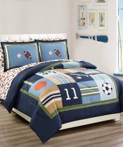 Set de Edredón para Niños/Adolescentes Deportes Béisbol