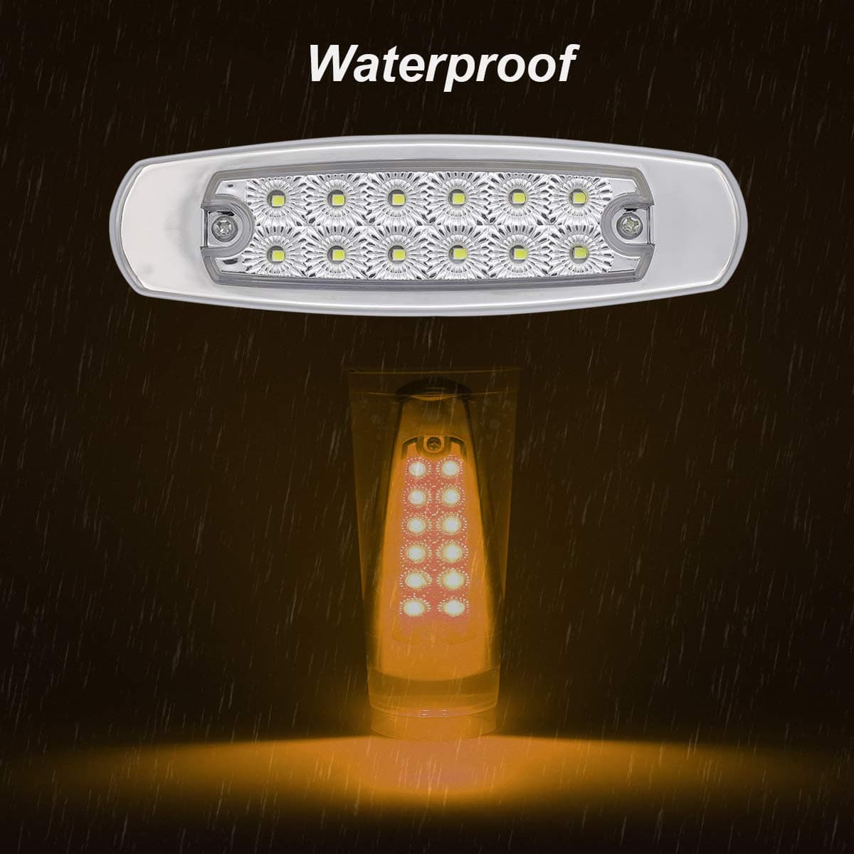 TMH 20 Pcs 6.5 Pulgadas Luces Marcadoras Laterales de Lente - Imagen 7