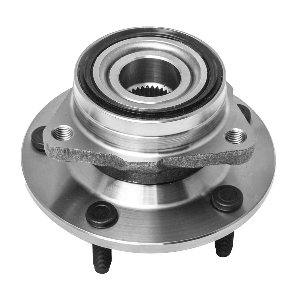 Buje de rueda delantera y conjunto de rodamiento compatible