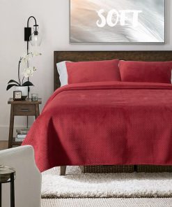 Juego de Edredón de Felpa de Poliéster de Diseño Lujoso de