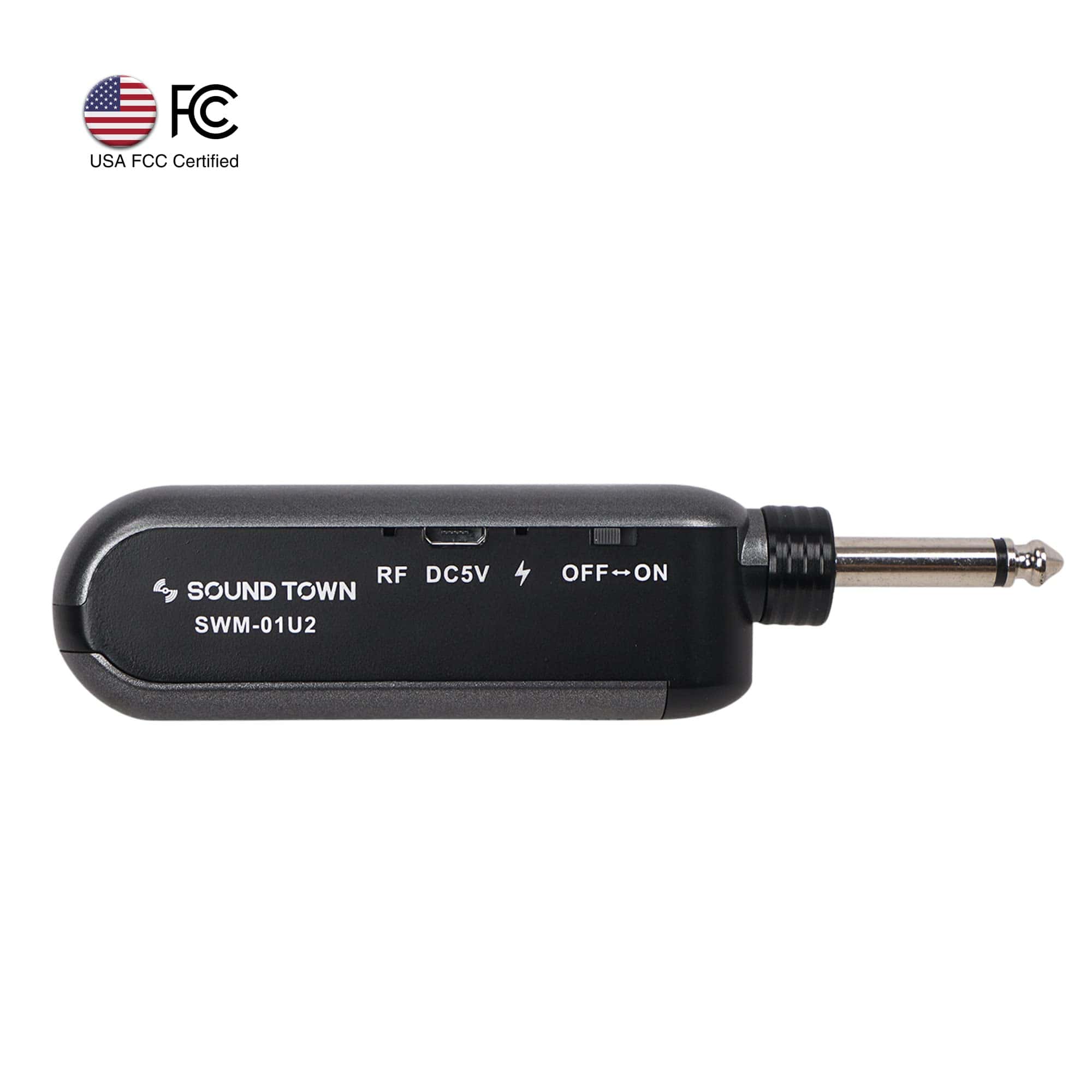 Sistema de Micrófono Inalámbrico Recargable de Mano con - Imagen 4