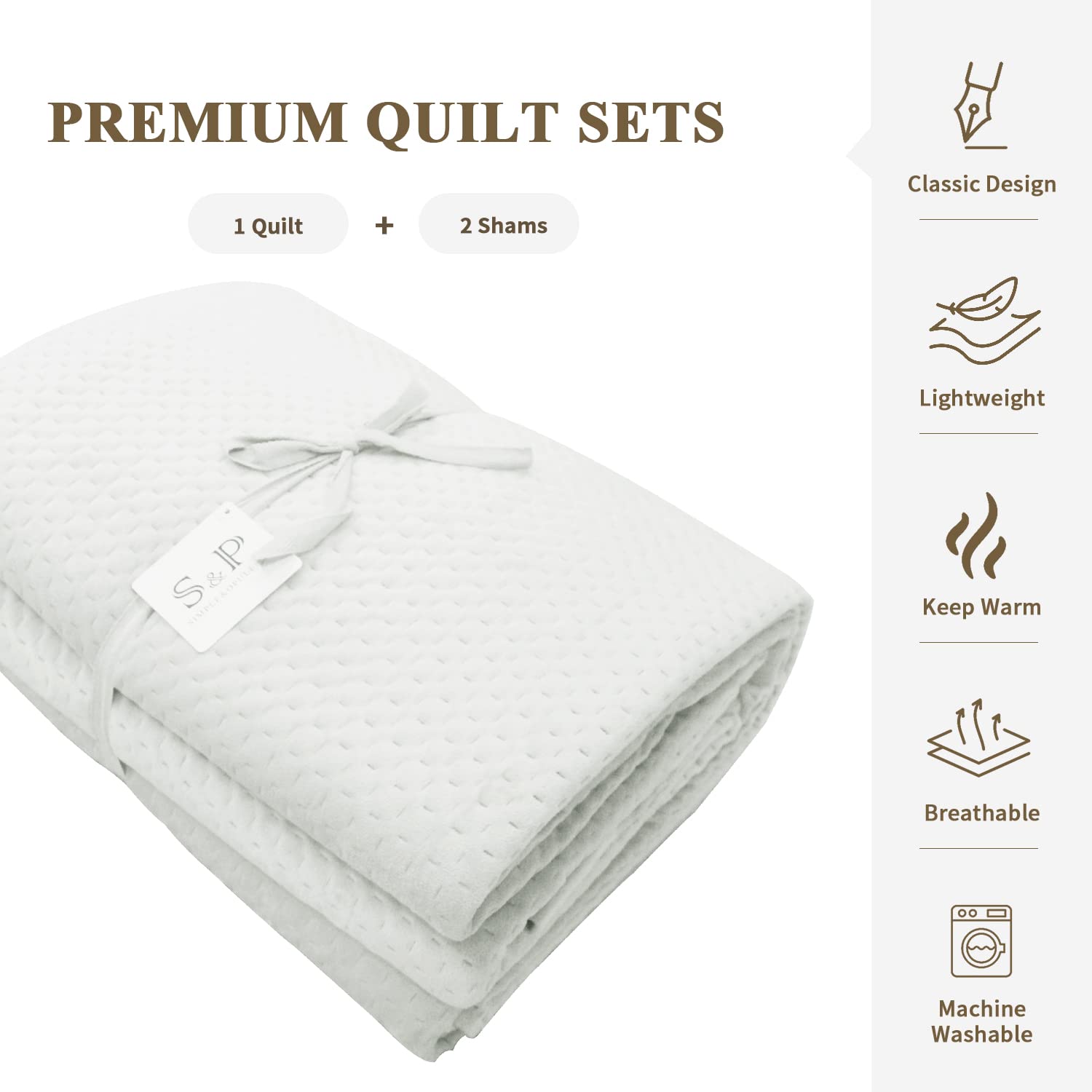 Juego de Cubrecamas de Terciopelo con Diseño Lujoso de - Imagen 4