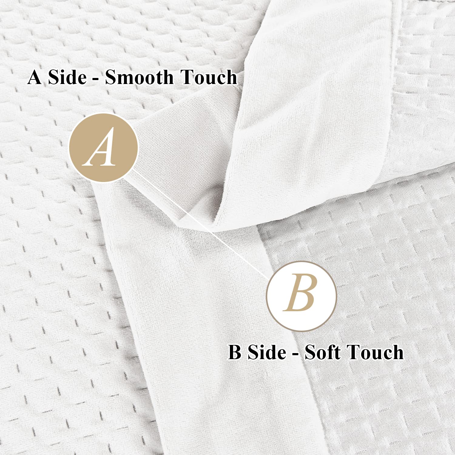 Juego de Cubrecamas de Terciopelo con Diseño Lujoso de - Imagen 5