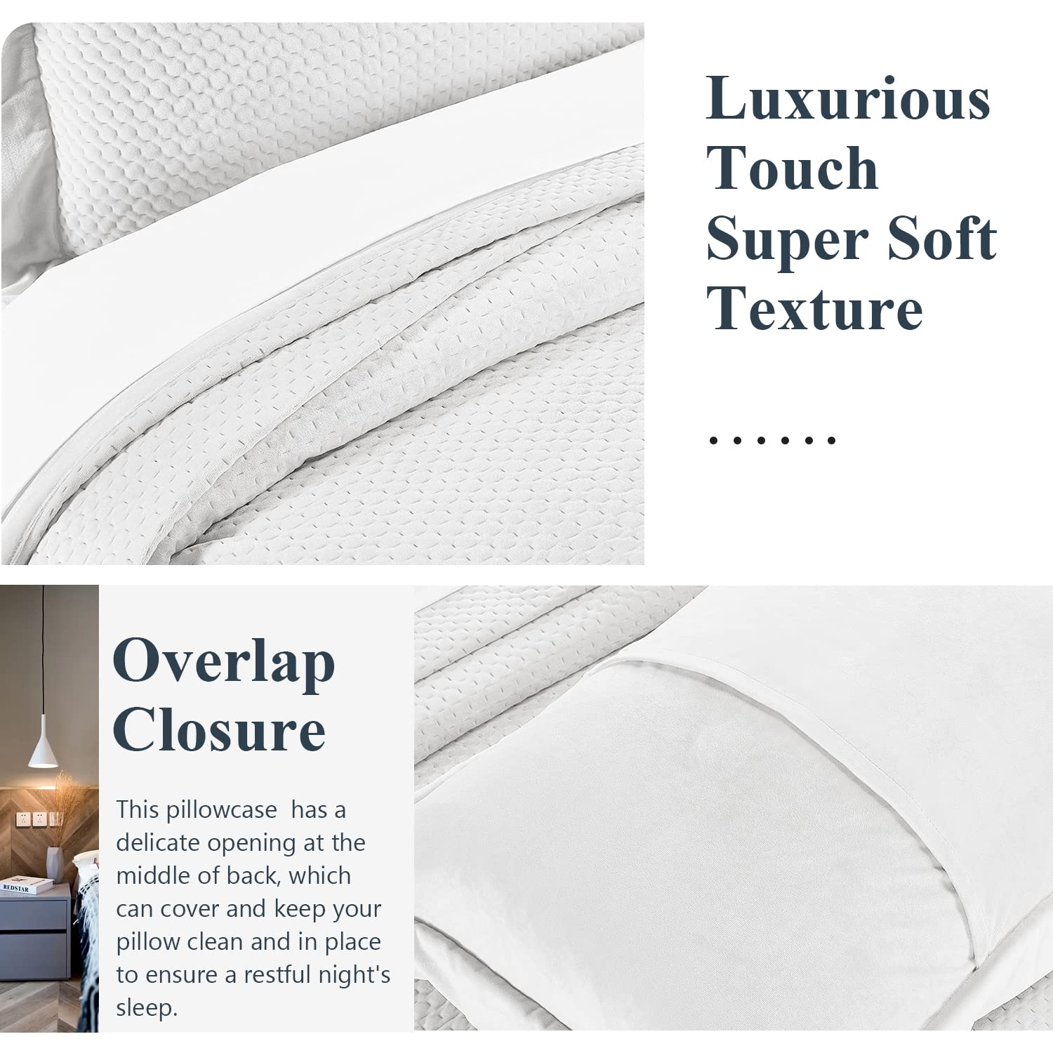 Juego de Cubrecamas de Terciopelo con Diseño Lujoso de - Imagen 6