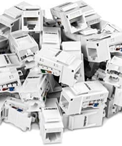 Paquete de 50 Jacks Keystone Cat6 TRENDnet, TC-K50C6,