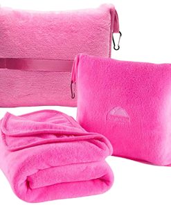 Manta de Viaje AzulHills Premium Suave con Almohada, Manta