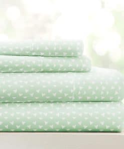 Juego de sábanas de microfibra con estampado de flechas