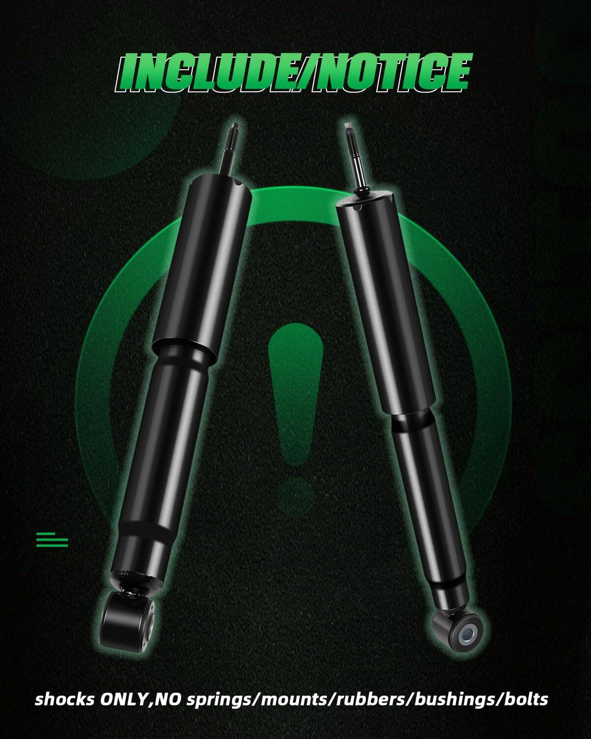 Amortiguadores SCITOO, Amortiguadores de gas delanteros y - Imagen 5