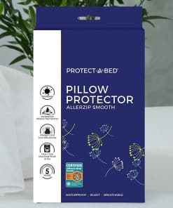 Protector de Almohada Protect-A-Bed AllerZip, con Cierre,