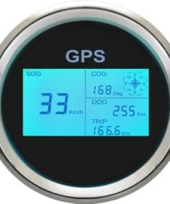 ELING 3 3/8" 85mm Velocímetro Digital GPS Monitor de