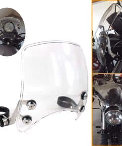 Parabrisas GUAIMI 5" Redondo para Faros 39-41mm Horquilla