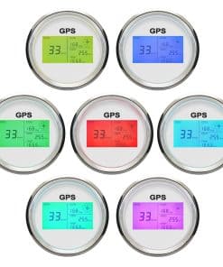 ELING 3 3/8" 85mm Velocímetro para Barco Coche Señal GPS