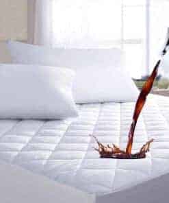 Protector de colchón acolchado ajustado tamaño Queen,