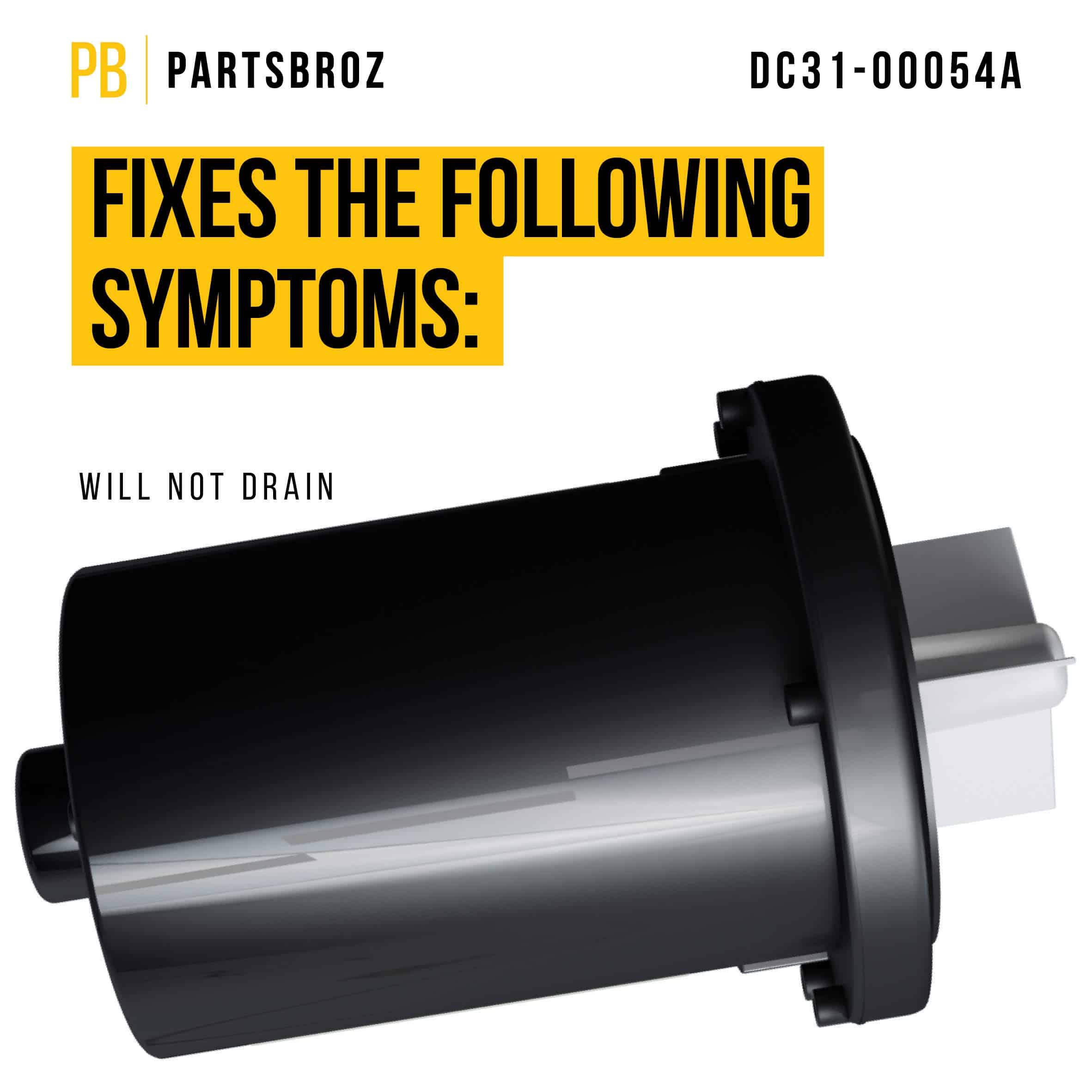PartsBroz DC31-00054A Bomba de Drenaje - Compatible con - Imagen 4