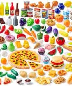 Set de Alimentos de Juego JOYIN 135 Piezas Set de Cocina de