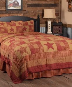 Juego de Edredón Queen de 3 Piezas VHC Brands Ninepatch