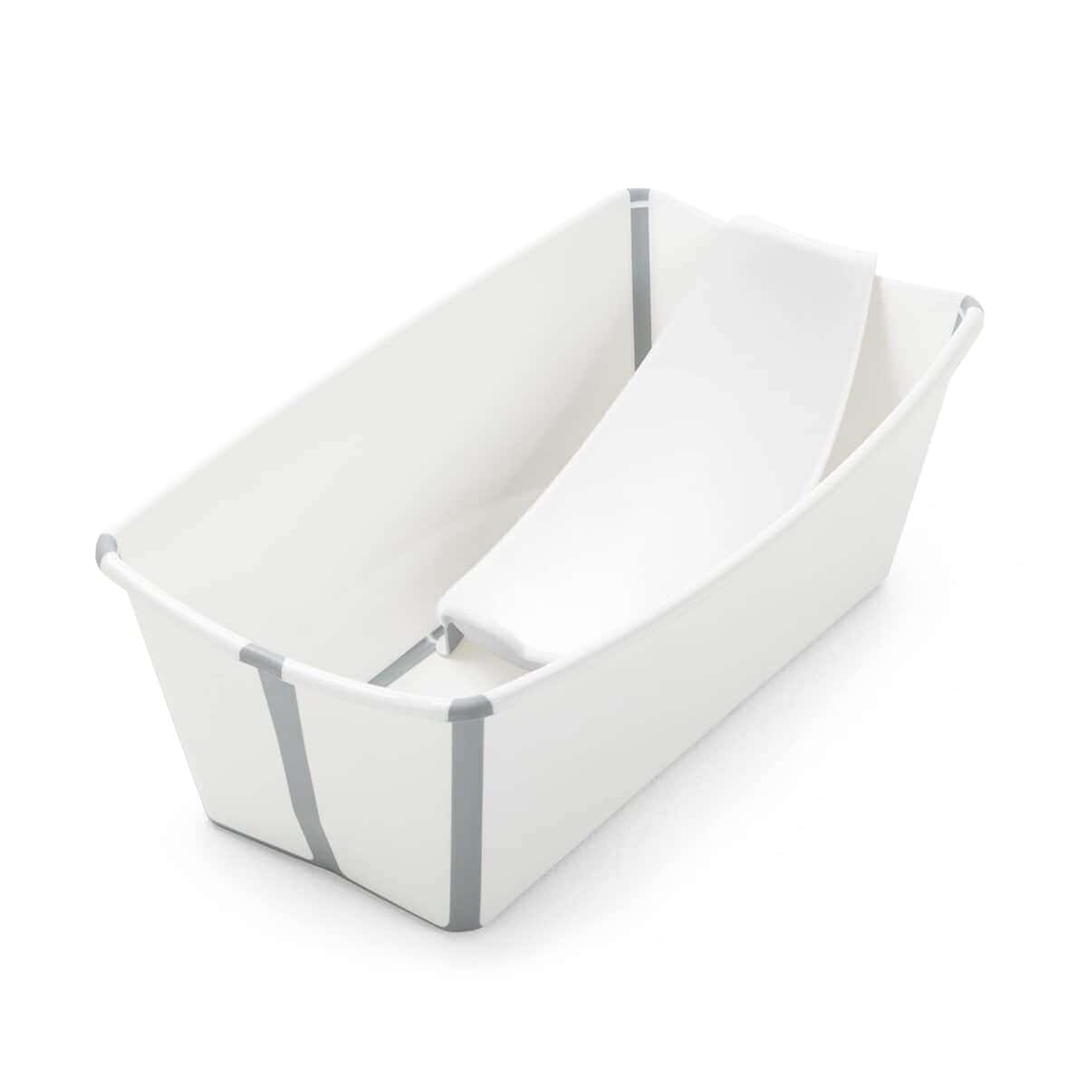 Paquete Stokke Flexi Bath, Blanco - Bañera de Bebé Plegable
